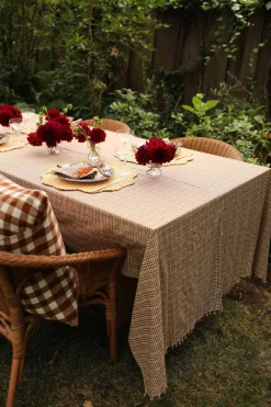 Hot Heather Taylor Home Soho Nutmeg Tablecloth