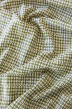 New Heather Taylor Home Soho Olive Tablecloth