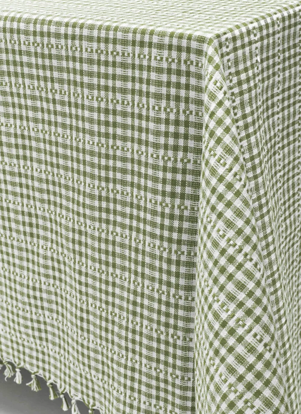 New Heather Taylor Home Soho Olive Tablecloth
