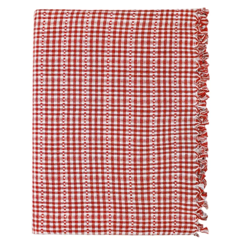 Best Heather Taylor Home Soho Red Tablecloth