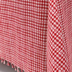 Best Heather Taylor Home Soho Red Tablecloth