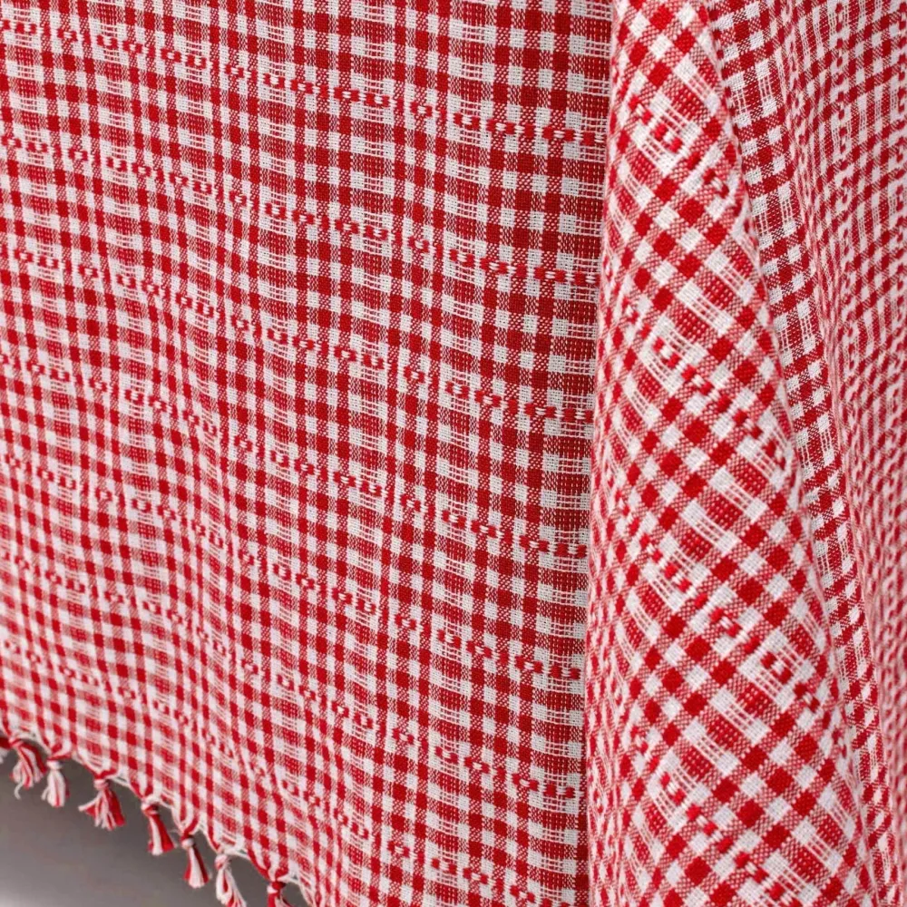 Best Heather Taylor Home Soho Red Tablecloth