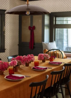Sale Heather Taylor Home Soho Two Toned Amber Tablecloth