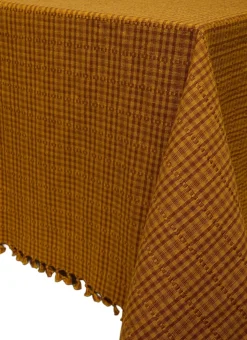 Sale Heather Taylor Home Soho Two Toned Amber Tablecloth