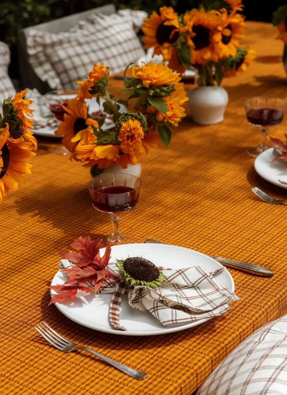 Sale Heather Taylor Home Soho Two Toned Amber Tablecloth