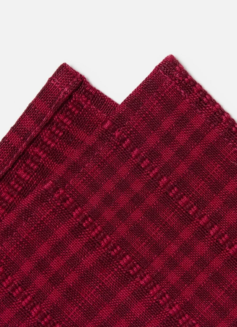 Outlet Heather Taylor Home Soho Two Toned Bordeaux Napkins