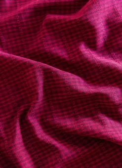 Sale Heather Taylor Home Soho Two Toned Bordeaux Tablecloth