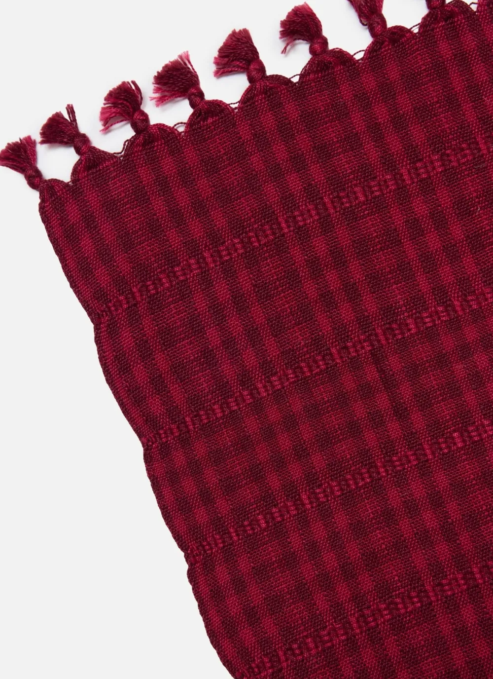 Sale Heather Taylor Home Soho Two Toned Bordeaux Tablecloth