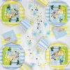 Clearance Bonjour Fete Soleil Yellow Cabana Stripe Guest Towels