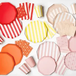 Online Bonjour Fete Soleil Yellow Signature Cabana Stripe Cups