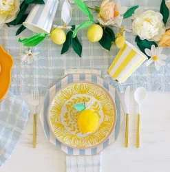 Online Bonjour Fete Soleil Yellow Signature Cabana Stripe Cups