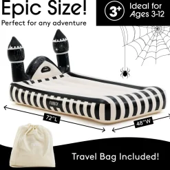 Best Funboy Spider Castle Halloween Kids Air Mattress