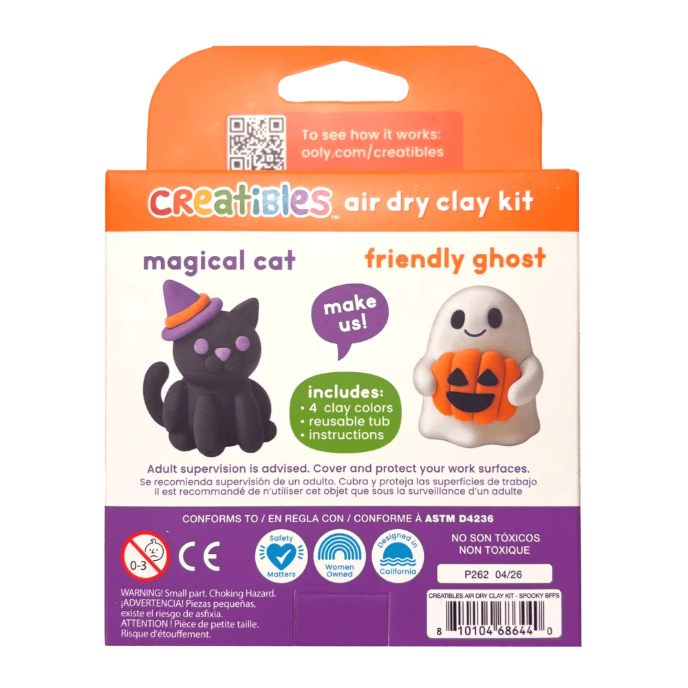Discount OOLY Spooky BFFs Air Dry Clay Kit