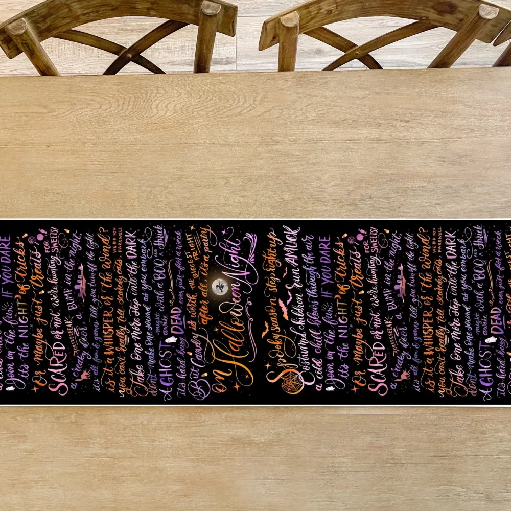 Best Cami Monet Spooky Season Halloween Table Runner
