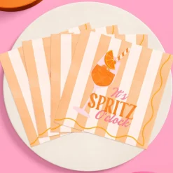 New xo, Fetti Spritz Cocktail Napkins