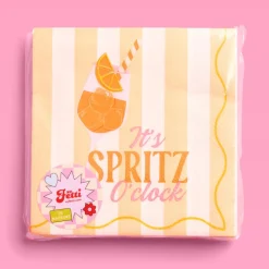 New xo, Fetti Spritz Cocktail Napkins