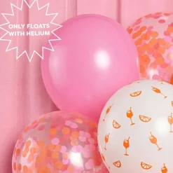 Best xo, Fetti Spritz Printed Latex Balloon Set