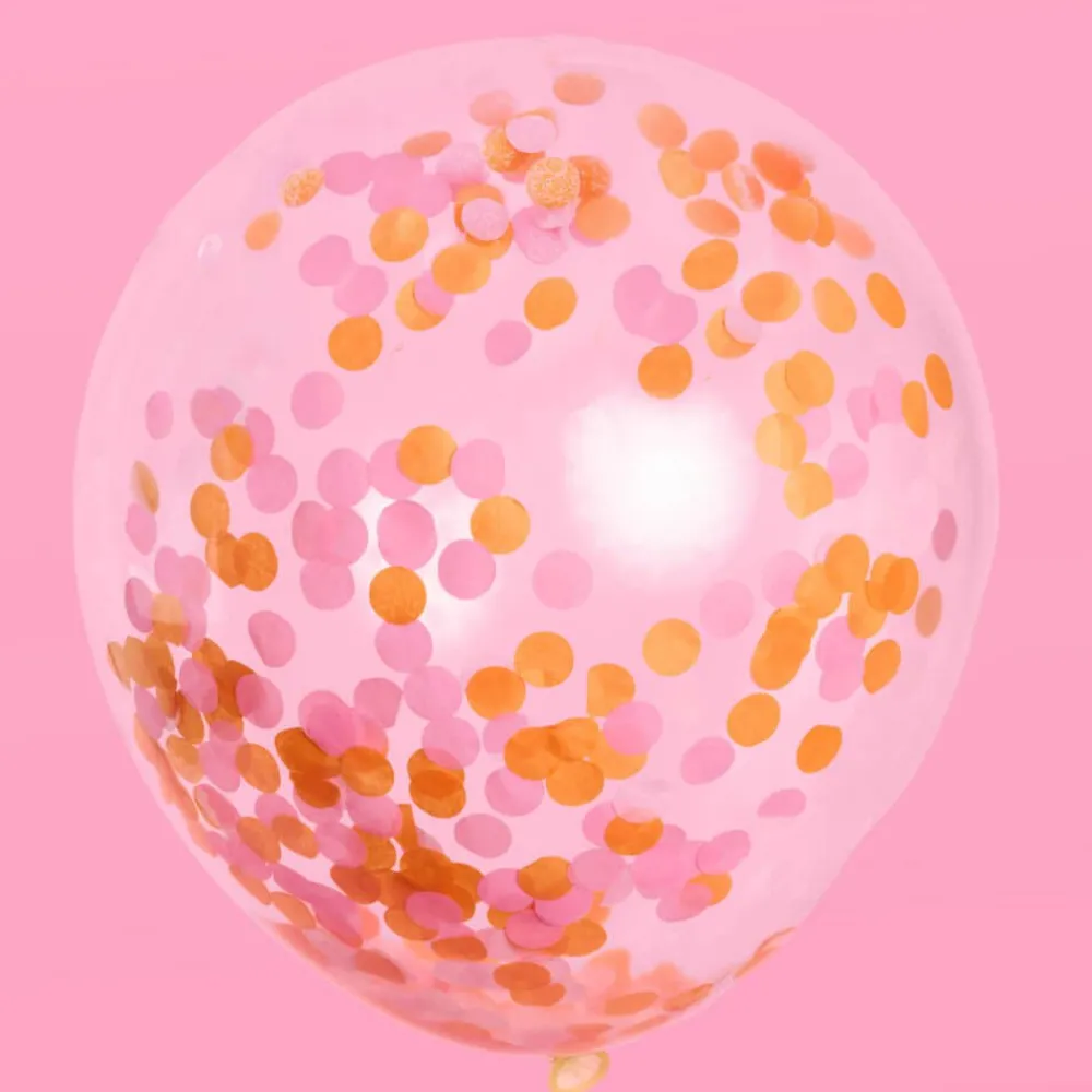 Best xo, Fetti Spritz Printed Latex Balloon Set