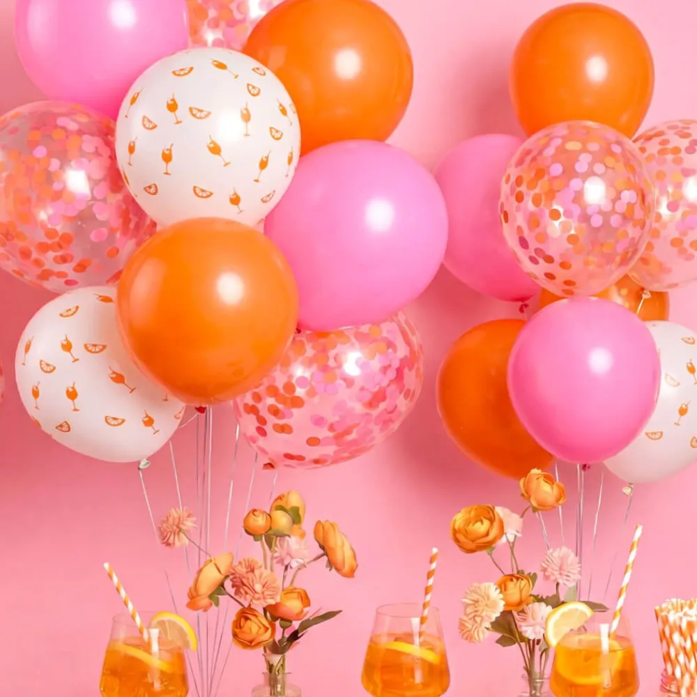 Best xo, Fetti Spritz Printed Latex Balloon Set