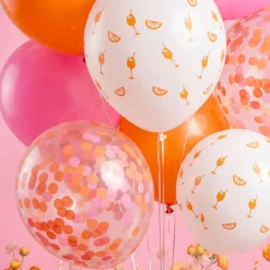 Best xo, Fetti Spritz Printed Latex Balloon Set