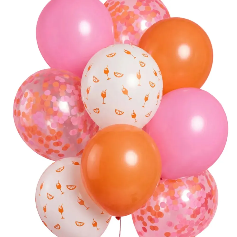 Best xo, Fetti Spritz Printed Latex Balloon Set