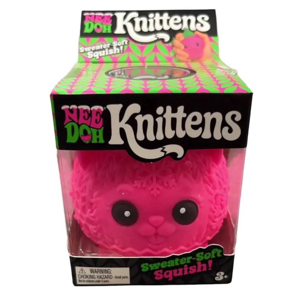 Sale Schylling Squishmas Knittens Needoh (Includes 1 Knitten - color chosen at random)