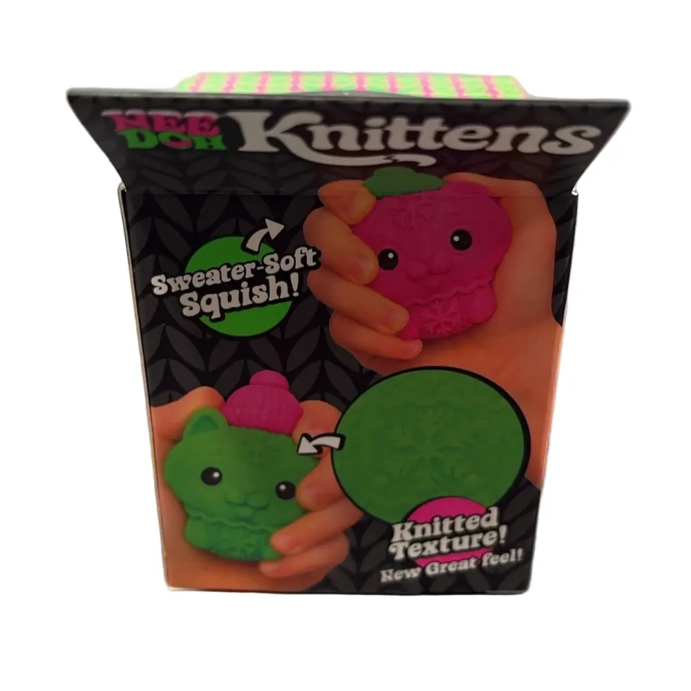 Sale Schylling Squishmas Knittens Needoh (Includes 1 Knitten - color chosen at random)