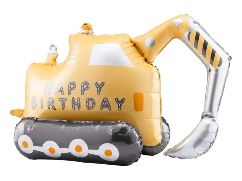 New Partybarco Standing Excavator Foil Balloon