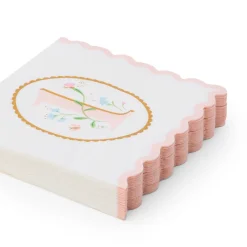 New Bonjour Fete 1st Birthday Petal Pink Small Napkins