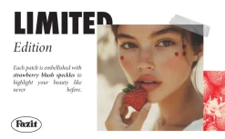Outlet Fazit Strawberry Speckles Temporary Tattoos