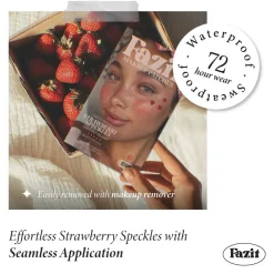 Outlet Fazit Strawberry Speckles Temporary Tattoos