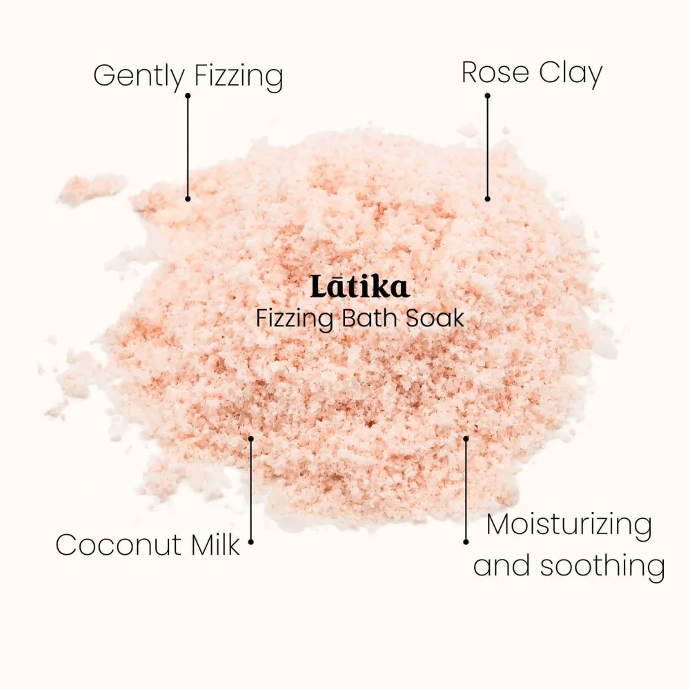 Latika Beauty Strawberry Vanilla Hanukkah Bath Soak