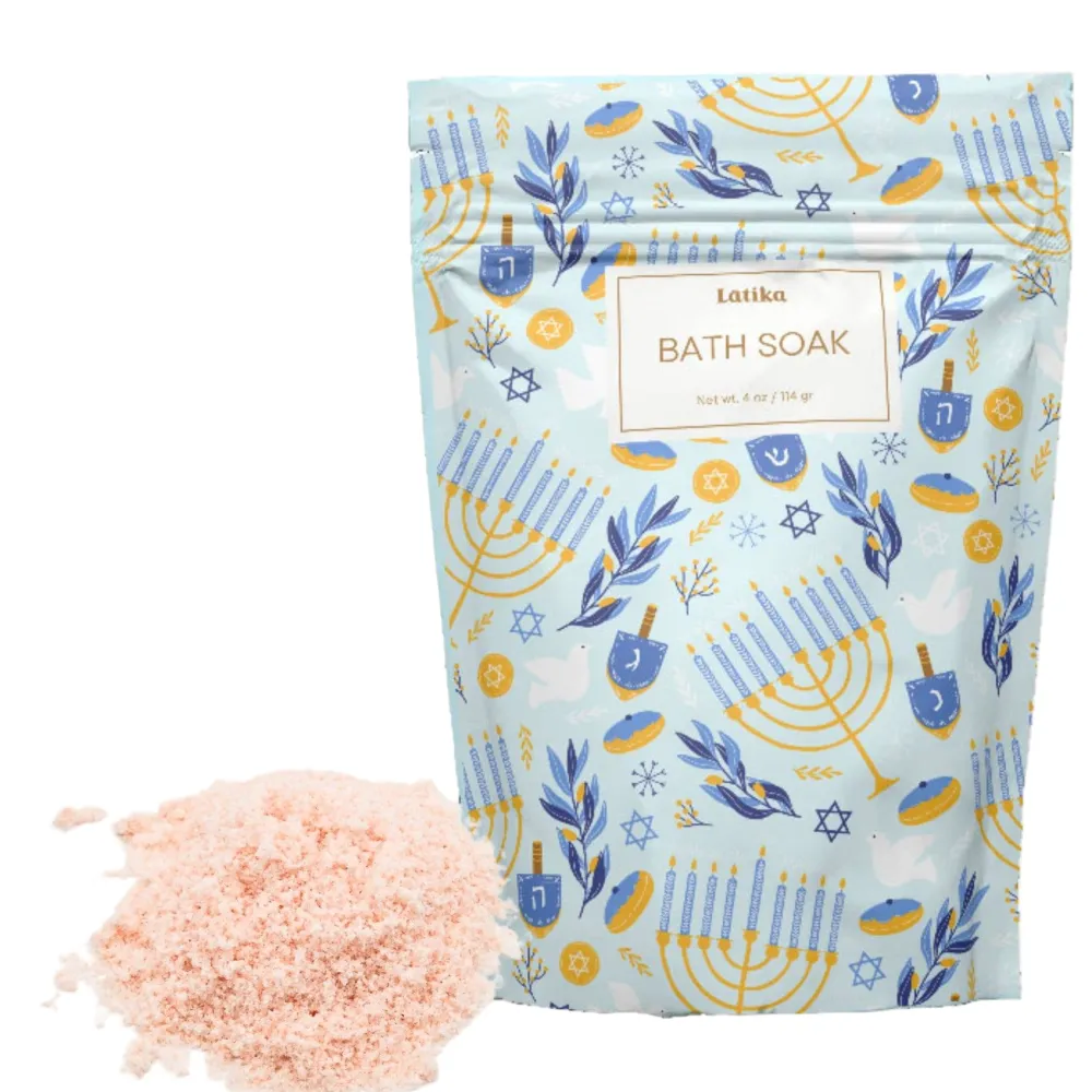 Latika Beauty Strawberry Vanilla Hanukkah Bath Soak