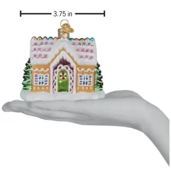 Clearance Old World Christmas Sugar Coated Cottage Ornament