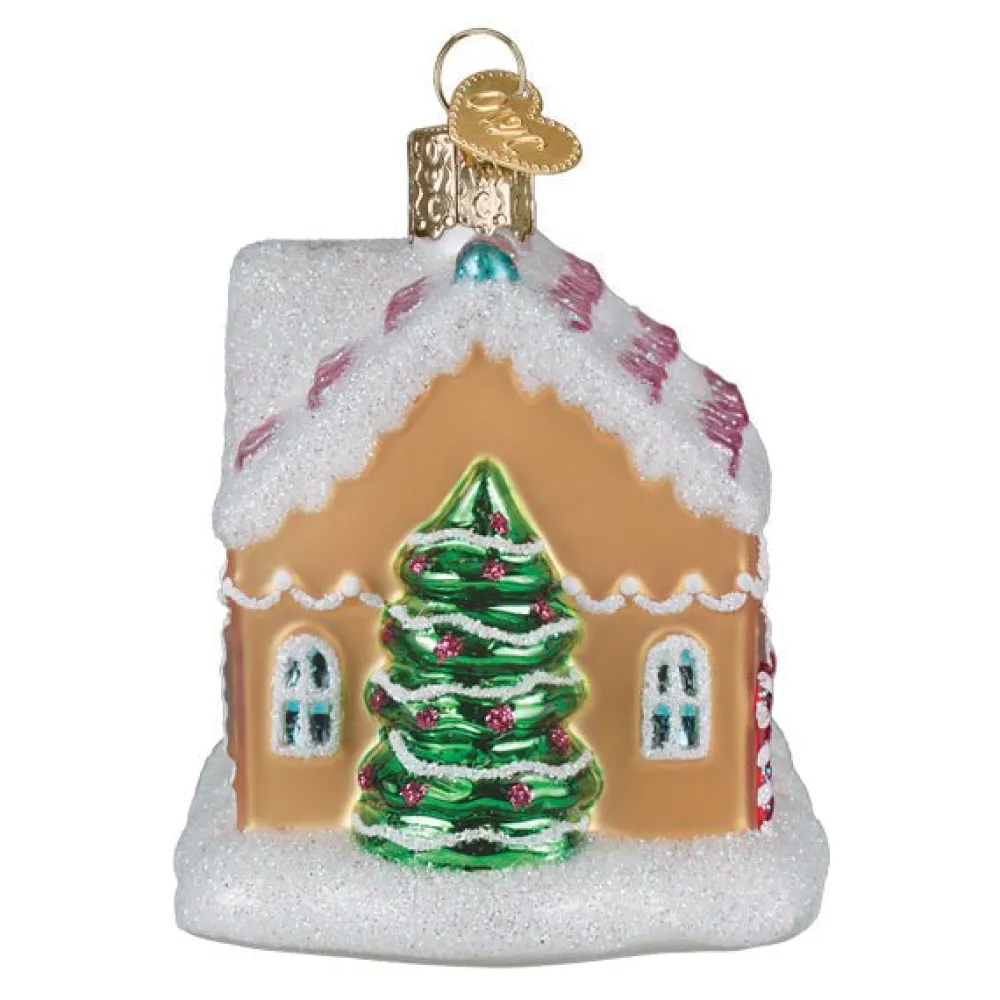 Clearance Old World Christmas Sugar Coated Cottage Ornament