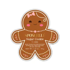 Online Spongellé Sugar Cookie Gingerbread Shower Buffer Sponge