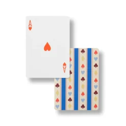 Clearance Papier Suits & Stripes Playing Cards, Set of 2 Decks