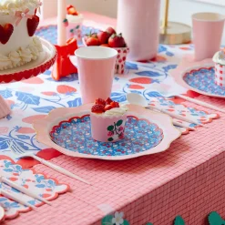 Bonjour Fete Summer Strawberry Large Napkins