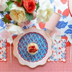 Bonjour Fete Summer Strawberry Large Napkins