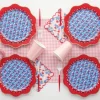 Sale Bonjour Fete Summer Strawberry Small Plates