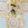 New Bonjour Fete Sweet Carrot Easter Large Napkins