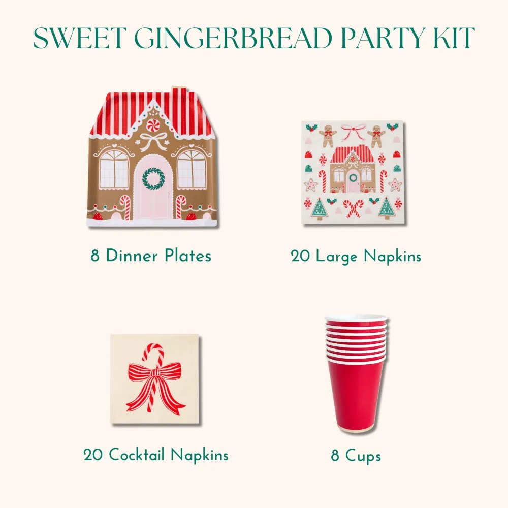 Sale Bonjour Fete Sweet Gingerbread Party Kit