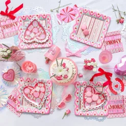 Clearance Packed Party Sweetheart Iridescent Doily Placemats (10 count)