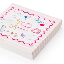 Best Bonjour Fete Sweet 16 Icon Cocktail Napkins