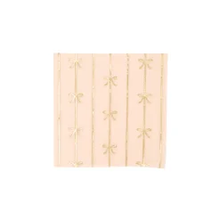 Clearance Bonjour Fete Sweet Peach Signature Bow Small Napkins