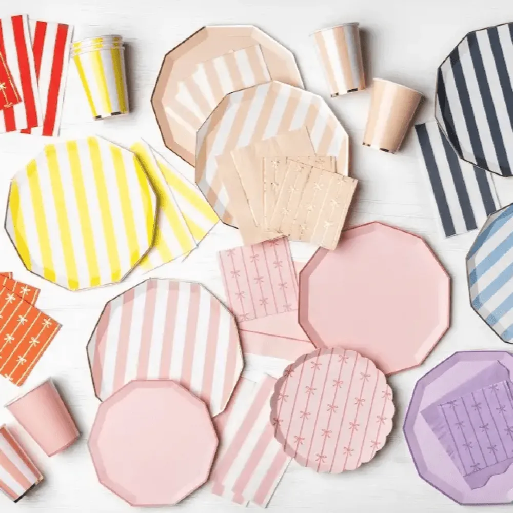 Best Bonjour Fete Sweet Peach Signature Large Plates
