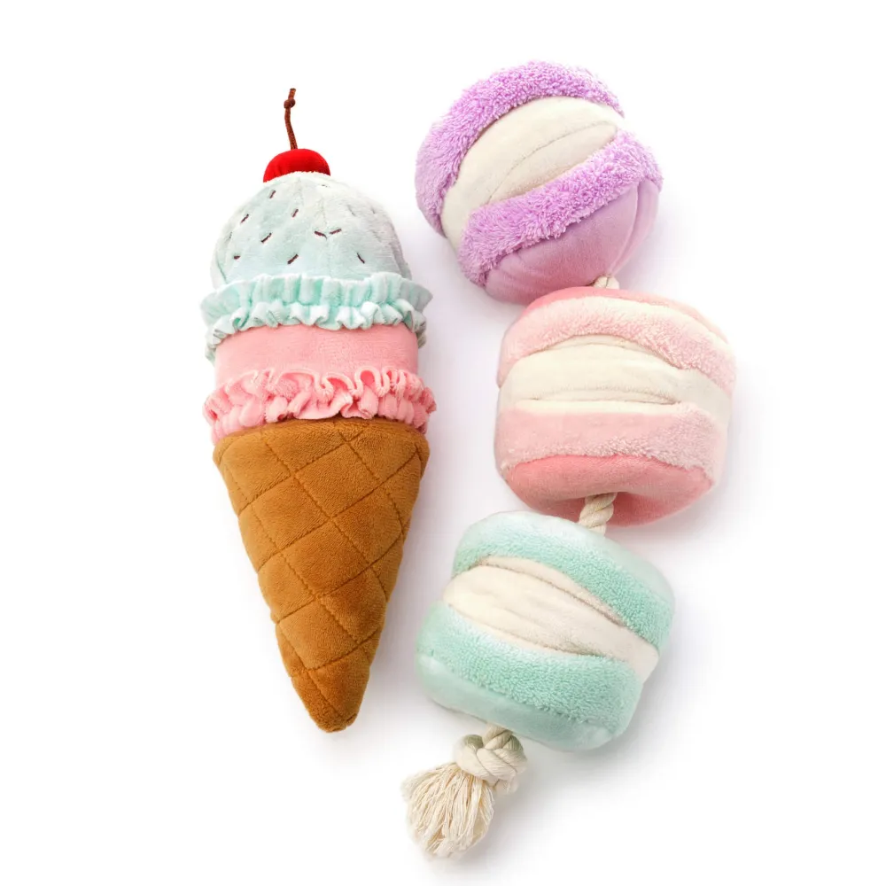 The Foggy Dog Sweet Treats Interactive Dog Toy Set