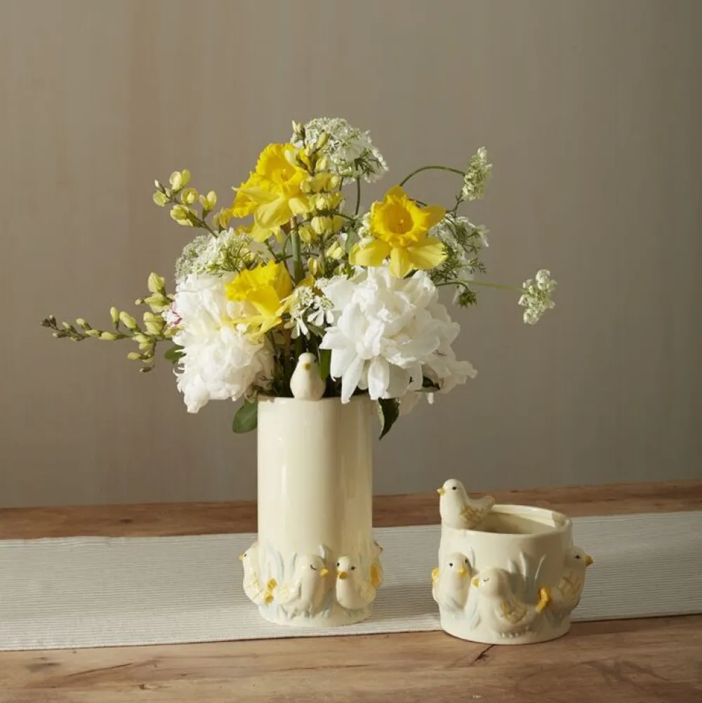 Hot Accent Decor Sweet Tweets Pot