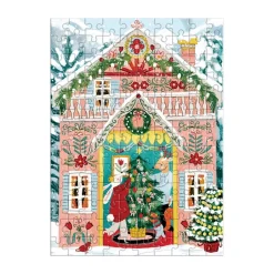 Chronicle Books Swiss Chalet Puzzle Ornament