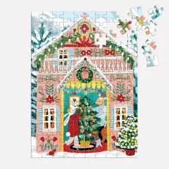 Chronicle Books Swiss Chalet Puzzle Ornament